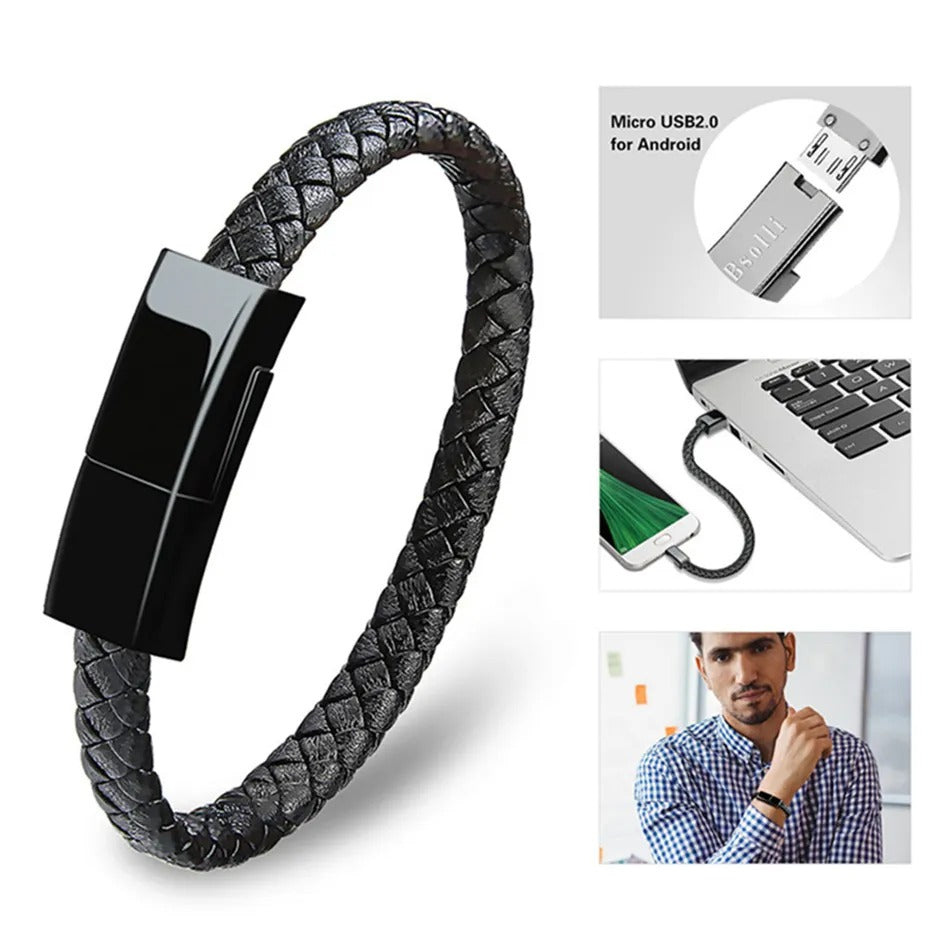 The elegant bracelet that charges your phone anywhere
