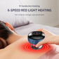 Heated suction cup for relieving muscle tension 