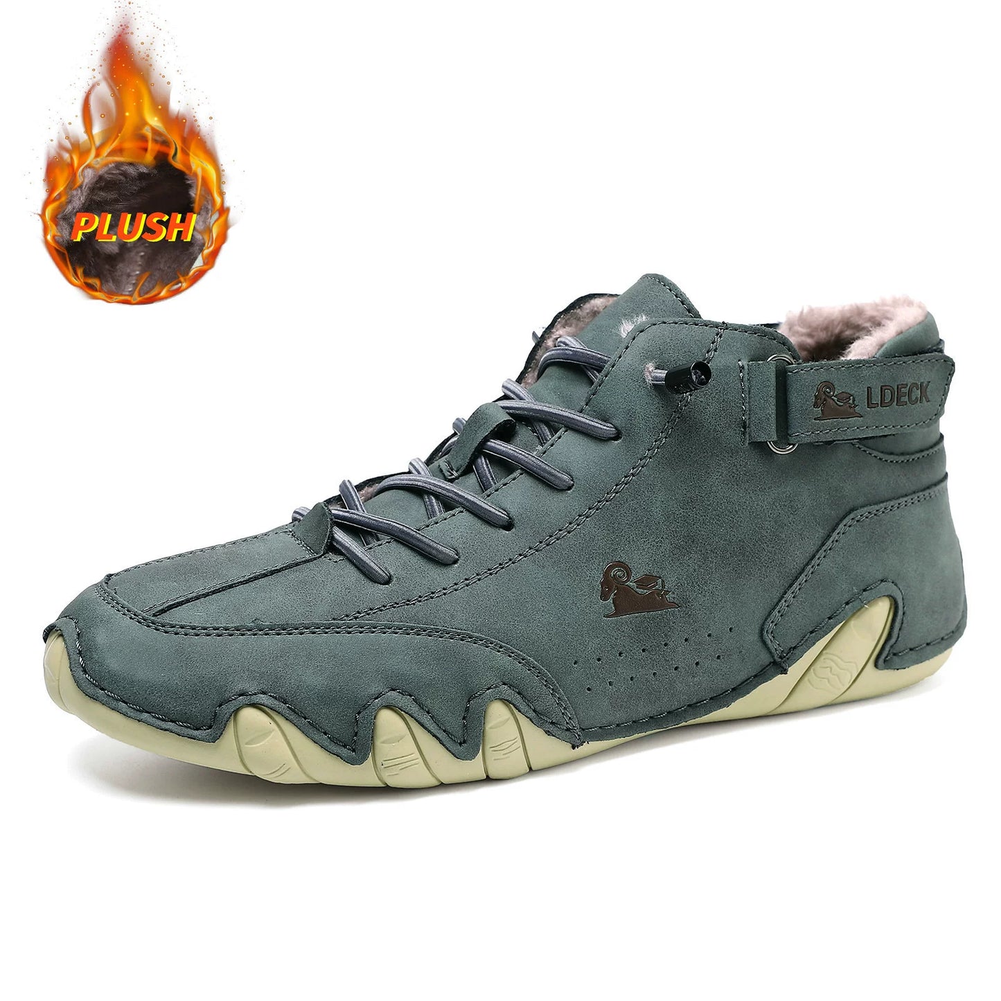 VogLdeck 3.0 – Zapatos ortopédicos de invierno forrados de piel 