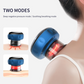 Heated suction cup for relieving muscle tension 