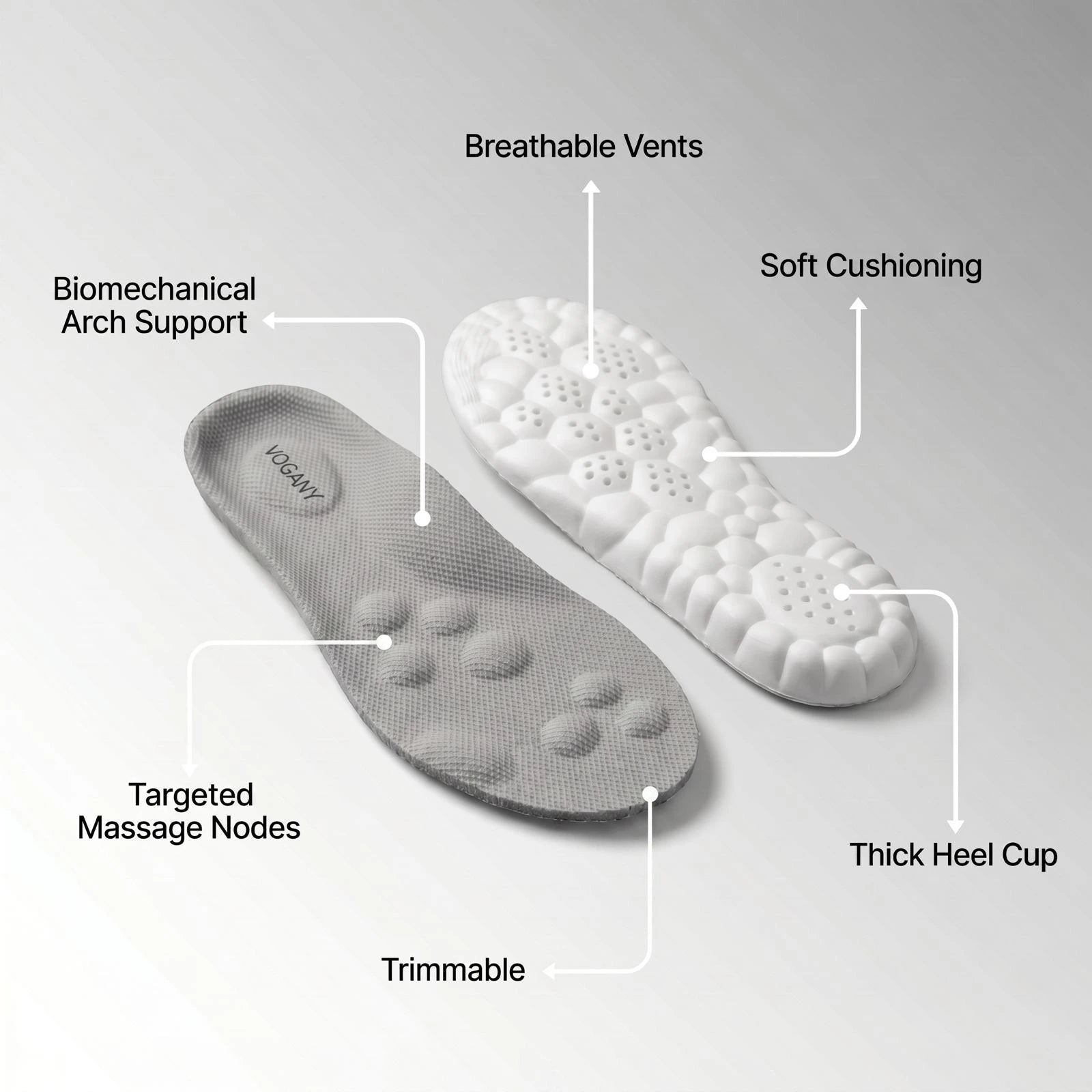 Sole di massaggio 4D - Camminare con Comfort 