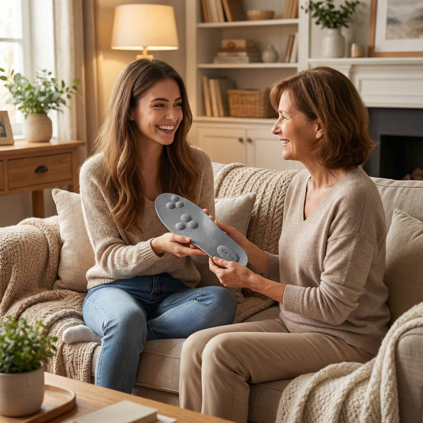 Talonete 4D Masante – Ușurare Activă & Mers Fără Durere 