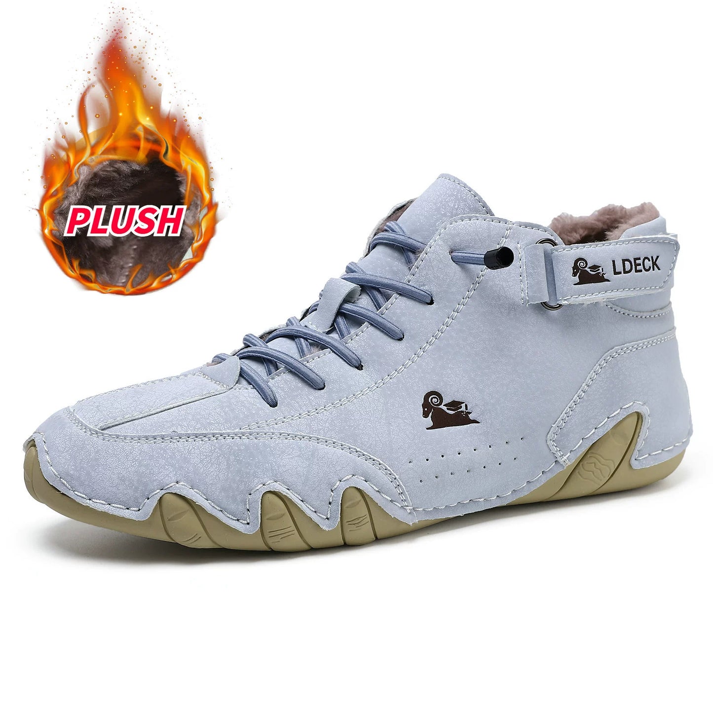 VogLdeck 3.0 – Zapatos ortopédicos de invierno forrados de piel 