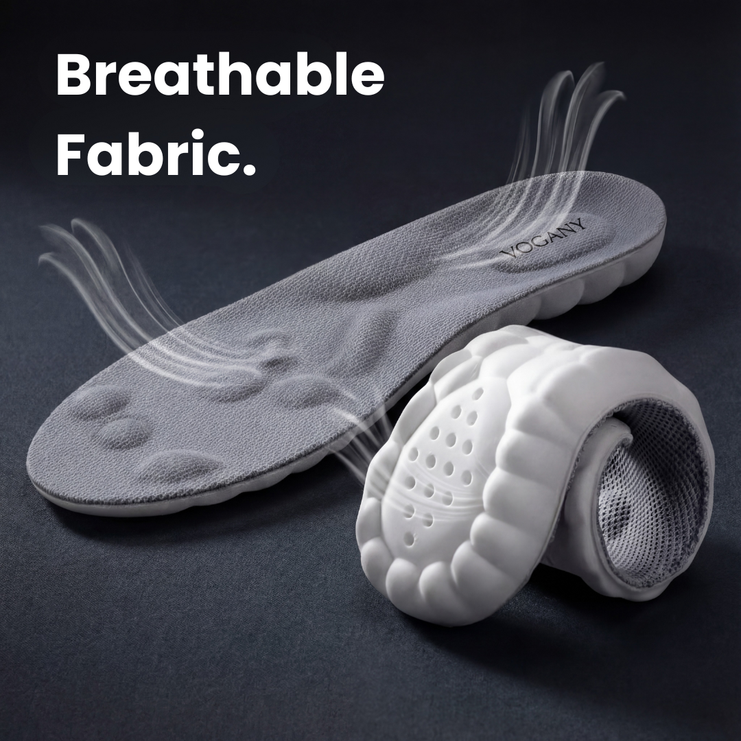 Talonete 4D Masante – Ușurare Activă & Mers Fără Durere 