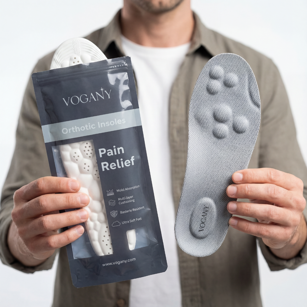 Talonete 4D Masante – Ușurare Activă & Mers Fără Durere 