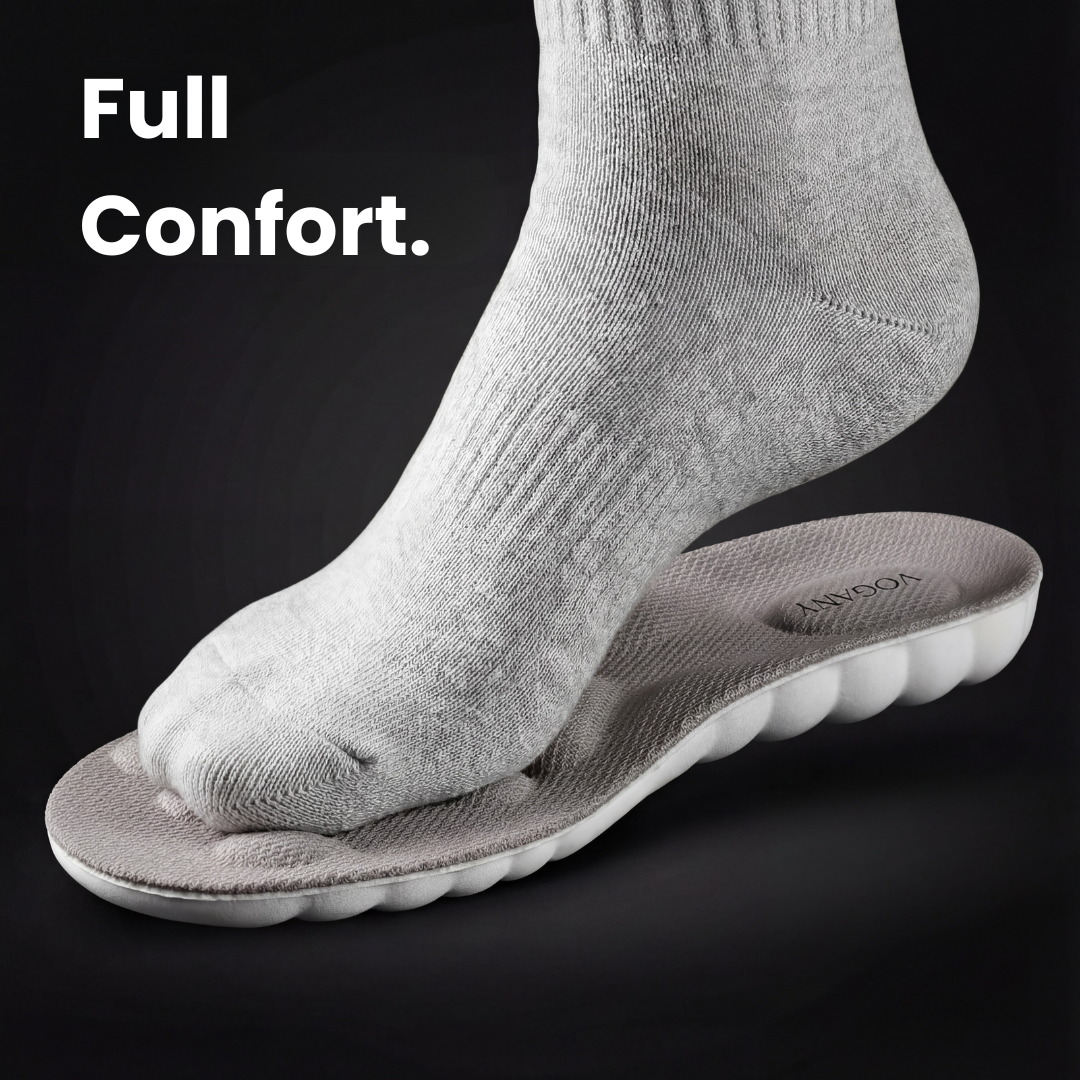 Talonete 4D Masante – Ușurare Activă & Mers Fără Durere 