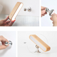 Skrivebordslampe i massiv træ med magnetisk opladning 