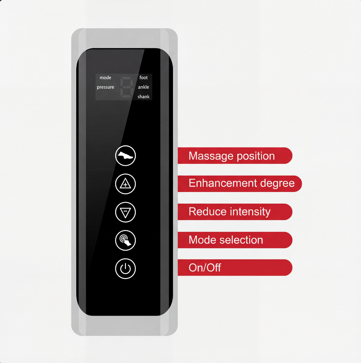 Kompressionsmassager - Fuld ben 360° 