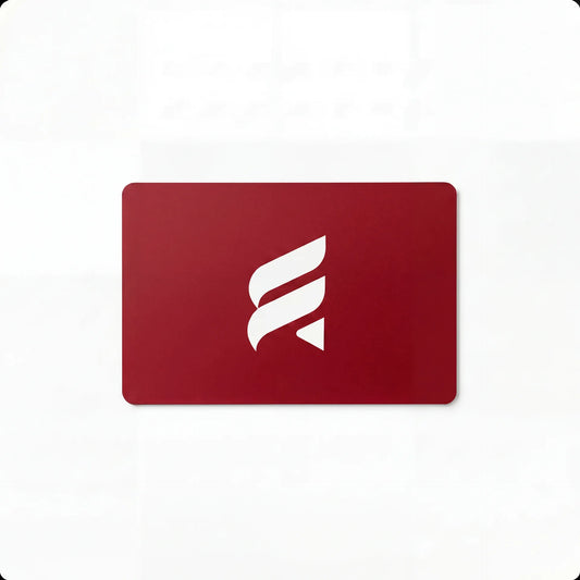 بطاقة هدايا حمراء 