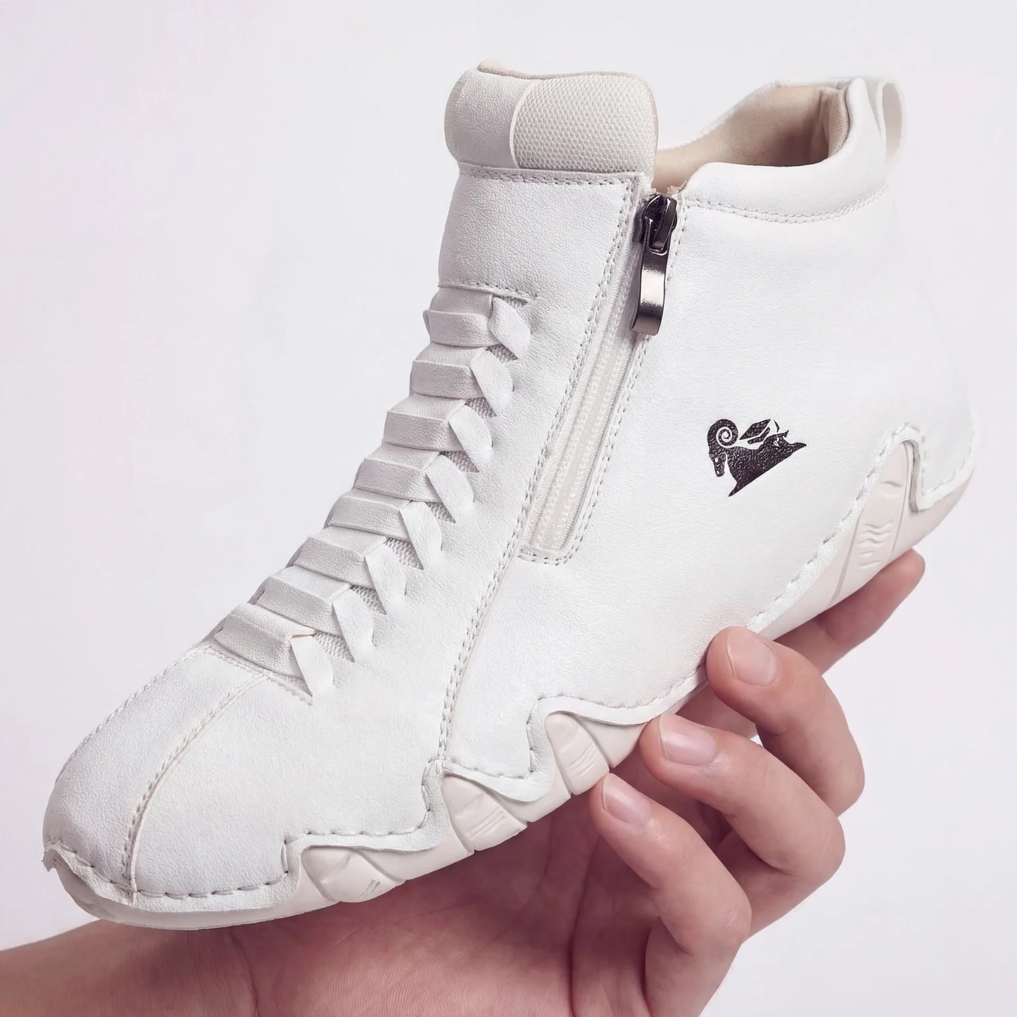 VogBeck 2.0 – Pustende Ortopediske Sko med Dobbel Glidelås Komfort 